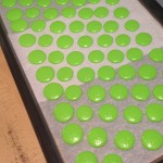 croûtage des macarons