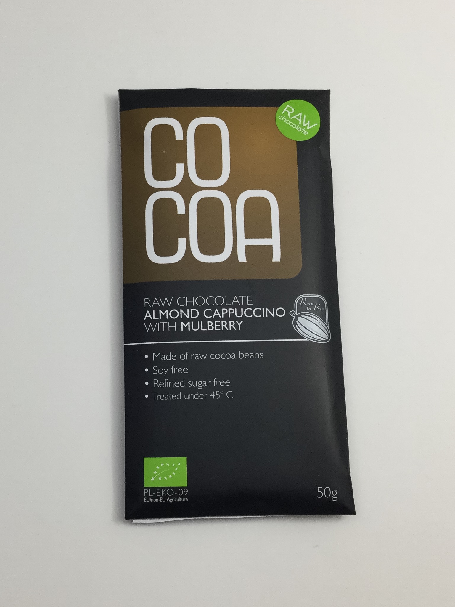 chocolat cru amande cappuccino