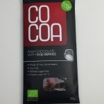 chocolat cru aux baies de Goji