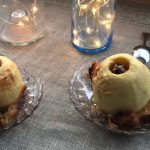 présentation-des-pommes-dans-les-assiettes